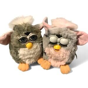1998 Vintage Tiger Electronics Furby Lot of 2 Model 70-800